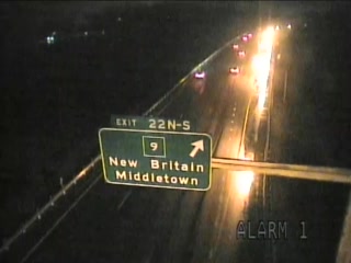 CAM 112 Cromwell I-91 NB Exit 22 N&S - Evergreen Rd. live webcam