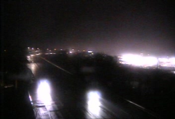 CAM 131 New Haven I-91 SB Exit 4 - N/O East St. live webcam